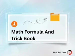 Math Formulas and tricks Book