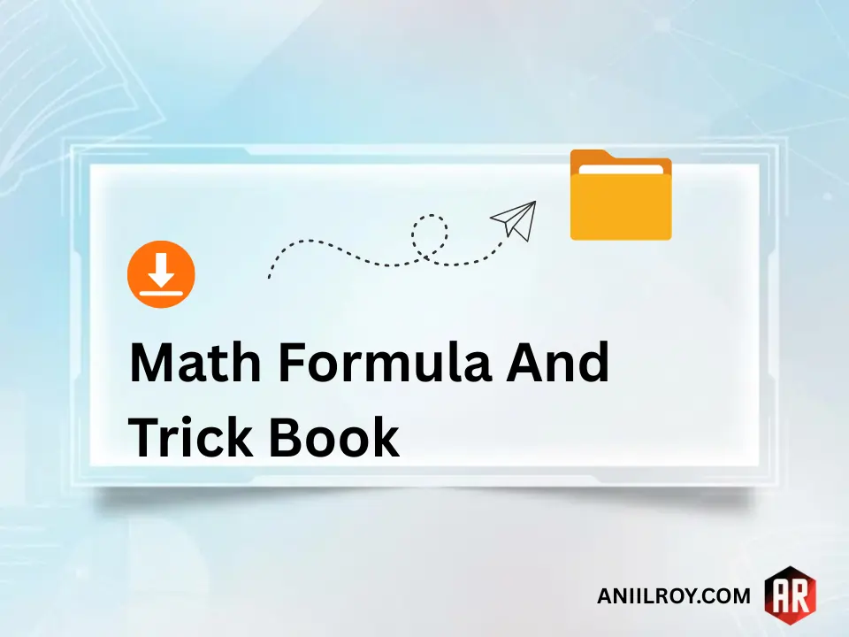Math Formulas and tricks Book