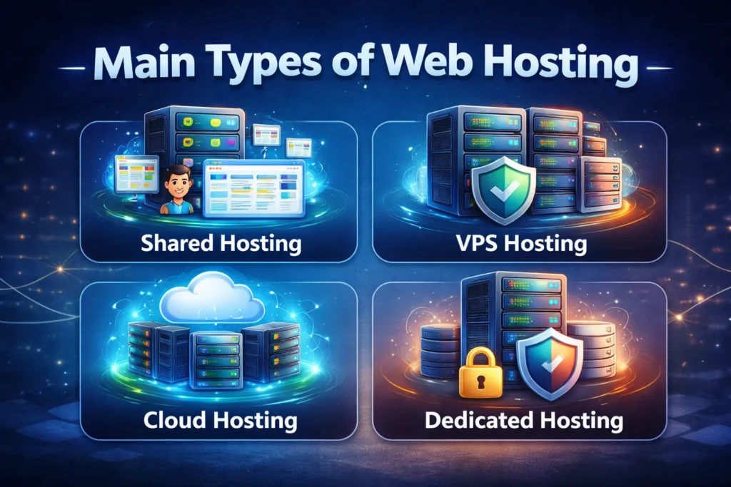 Types of hosting